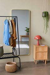 Donica metalowa wisząca brązowa